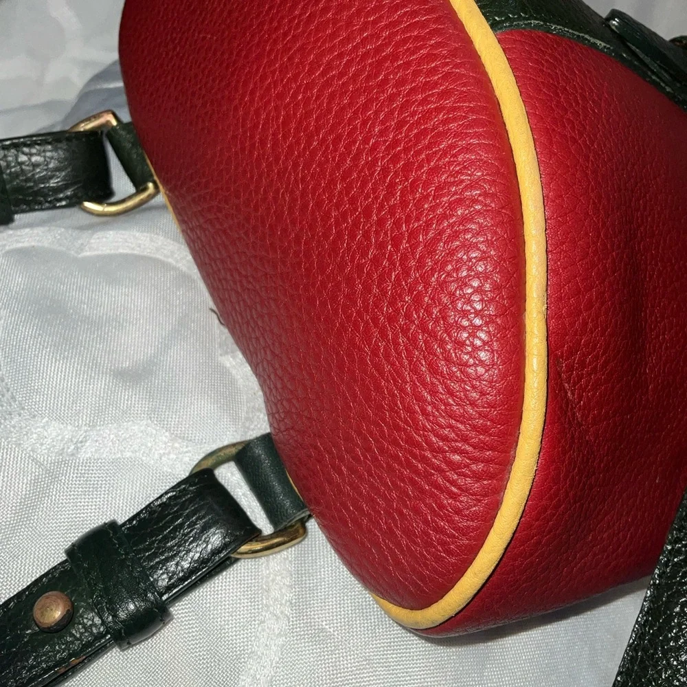 Dooney & Bourke vintage teton backpack all leather. From 1990